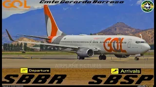 Prepar3Dv4.3 - (SBBR) Brasilia  ✈ (SBSP) Congonhas  B738  IVAO   (GSX Level 2)