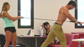 Connor Murphy WORKS OUT in the LIBRARY Prank!