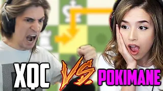 xQc vs Pokimane - PogChamps 3 Chess Tournament (Game 3)