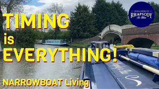 NARROWBOAT Living - We never expected this! It’s all in the TIMING! Ep92