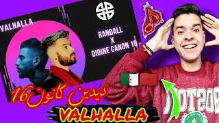 Randall X Didine Canon 16 - Valhalla (Official Music Video) REACTION - ديدين كانون 16 العالمية
