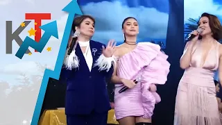 Kim, Karylle, and Tyang Amy sing 'Love Me For What I Am'