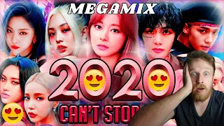 2020 CAN'T STOP ME | K-POP YEAR END MEGAMIX (Mashup of 150+ Songs) - NORMAL SMASHER REACTION