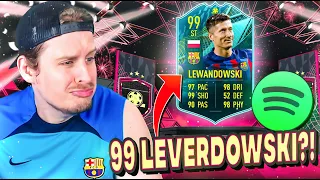 Lewandowski but he's 99 rated?! 99 Barca Lewandowski Review! FIFA 22 Ultimate Team