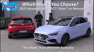 2022 Hyundai I30N - Which Would You Choose?  Manual or DCT ("Auto") ?? |  BRRRRM Australia