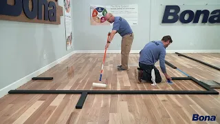 Waterborne Finishes: Roller Application with Two-Person Crew - Exiting a Room