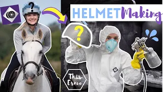 Designing and Building My Own Helmet! Charles Owen Factory | AD | How it's Made | This Esme