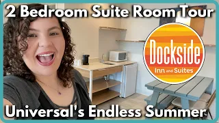 2 Bedroom Suite Tour & Review | Endless Summer: Dockside Inn & Suites | Universal Orlando Resort