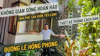 NHÀ PHỐ SÂN VƯỜN TIỂU CẢNH , Nhà Đường Lê Hồng Phong Nha Trang MẶT TIỀN KINH DOANH .