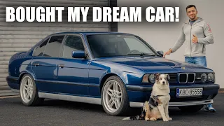 I HAVE BOUGHT MY DREAM CAR!! BMW E34 M5 /// Project Marta