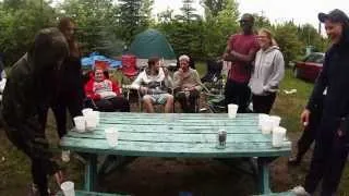 Beerpong Trickshot