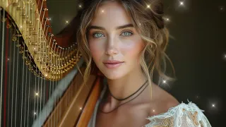 Calming Harp and Birdsong 🌸 Relaxation Music for Stress Relief and Meditation