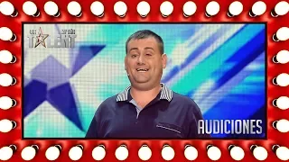 Blind stand up comedian amazes the judges | Auditions 7 | Spain's Got Talent 2018