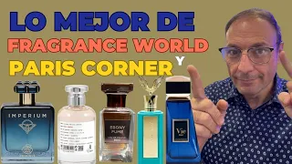 FRAGRANCE WORLD y PARIS CORNER Fragancias ÁRABES alternativas