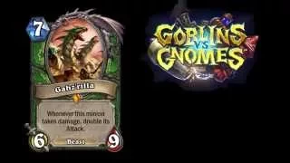 I Win! - New Hunter Legendary Card ~ Gahz'rilla! - Goblins vs Gnomes