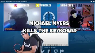 MARCUS VELTRI AS MICHAEL MYERS ON OMEGLE TAKING RANDOM REQUEST (REACTION)