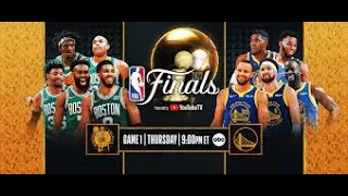 Warriors vs. Celtics NBA Finals: Game 1 | NBA Playoffs Live Stream