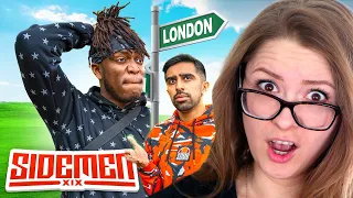 AMERICANS REACT TO SIDEMEN ABANDONED CHALLENGE