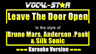 Bruno Mars, Anderson .Paak & Silk Sonic - Leave The Door Open (Karaoke Version)