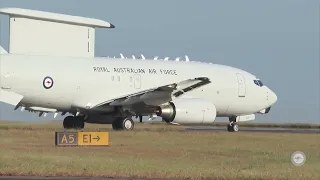 Exercise Diamond Storm 2022 | RAAF Base Darwin daylight flying activity - Raw footage