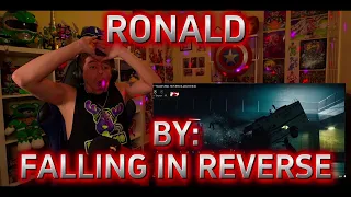 YOU NEVER KNOW WHAT RONNIE WILL DO NEXT!!!!!!!!! Blind reaction to Falling In Reverse  - Ronald