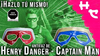 Hagamos los Antifaces de Kid Danger y Capitán Man de Henry Danger + Plantillas Gratis!!!