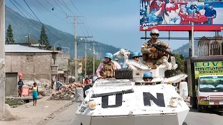 Haití: Caravana Militar de Fuerzas de la ONU en recorrido por Cabo Haitiano