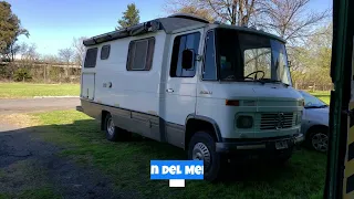 Camperizacion motorhome Mercedes Benz 608