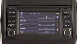 2018 Nissan Frontier - Control Panel and Touch Screen Overview (if so equipped)