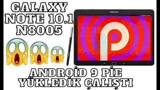 Samsung Galaxy Note 10.1 Android 9 Nasıl Yüklenir l Samsung Note 10.1 N8005/N8000/N8010/N8013/N8020