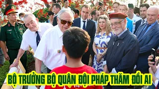 Bộ trưởng Bộ Quân đội Pháp thăm Điện Biên Phủ