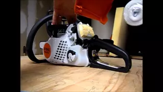 Stihl MS211C chainsaw review