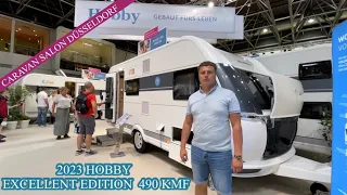 NEW: 2023 Hobby Excellent Edition 490 KMF! CARAVAN SALON DÜSSELDORF 2023 - Прицеп-дача, Караван