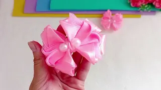 DIY 🎀 Интересная идея розовых бантиков. Создаём бантики своими руками