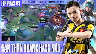 VGM HOANGTD: ĐẠN THẦN QUANG HACK NÃO | TOP PLAYS #9 AIC 2021