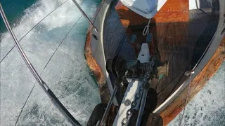 Westsail 32; First Sail with New Rigging - Stormy Saturday