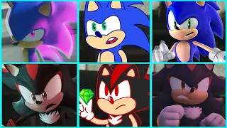 Sonic The Hedgehog Movie Shadow vs SONIC PRIME Uh Meow All Designs Compilation 3