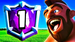 #1 GLOBAL🥇 Best Hog Rider Deck in Clash Royale!