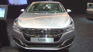 Peugeot 508 Allure 1.6 THP 165 HP S&S (2015) Exterior and Interior in 3D