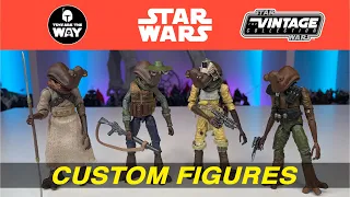 Star Wars The Vintage Collection Custom Figures | Bounty Hunters | Hammerhead!