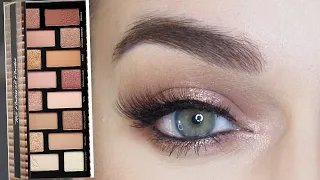 Born This Way Palette Eyeshadow Tutorial, EASY Rose Gold Halo