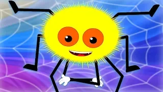 Incy Wincy Паук | Детская рифма | Incy Wincy Spider | Baby Toons Network Russia | песенки для детей