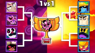 Who is The Best Bizarre Circus VS Warriors Journey Brawler? | Brawl Stars Tournament