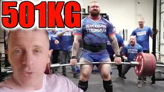 CAN THOR DEADLIFT 501KG AND BEAT EDDIE HALL'S 500KG DEADLIFT WORLD RECORD