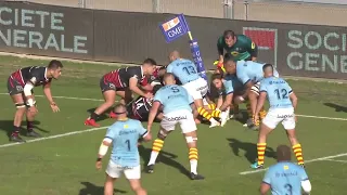 TOP 14 - Essai de Sacha LOTRIAN (USAP) - USA Perpignan - Stade Toulousain - J17 - Saison 2021/2022