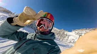 POV RAW: FIRST TRACKS AT MAMMOTH MOUNTAIN, DAY OF THE YEAR 1/23/24