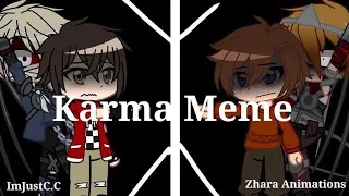 Karma {meme} |FNaF The Breaking Wheel - Collab with ImJustC.C| [blood/flickering/shaking]