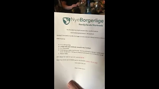 Nye Borgerlige Nordjyllands Storkreds møde