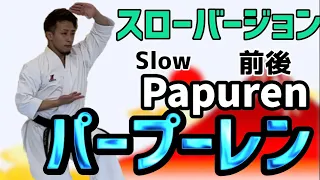 パープーレン　スロー　Papuren slow 空手　形　karate kata kumite りゅう先生　ryusensei りゅうチューブ　ryutube