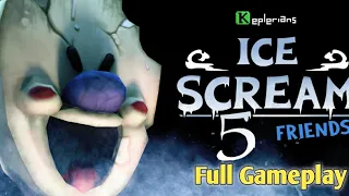 Ice cream 5 Full Gameplay ghost mode